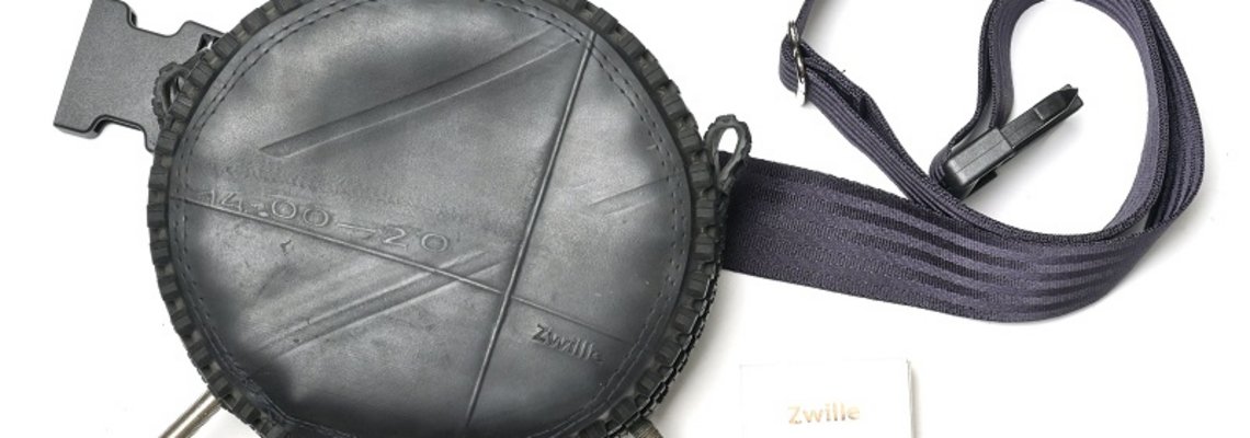 Bild von einer Leder-Bauchtasche