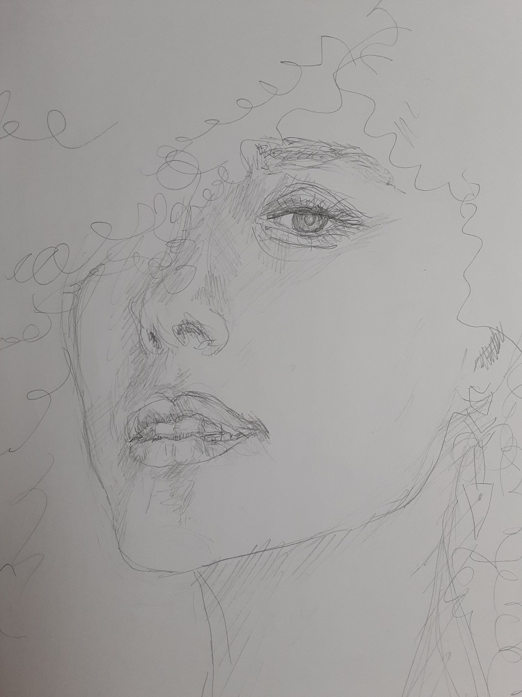 Bild 1 der Zeichnungen von Miriam Jaen Carlino