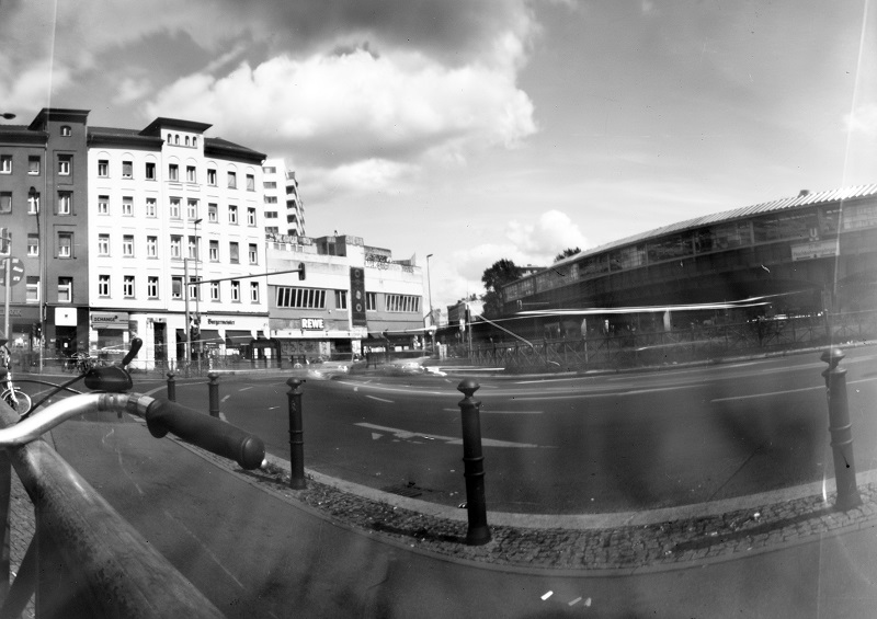 Bild:  Lochkamerabild: Kotti