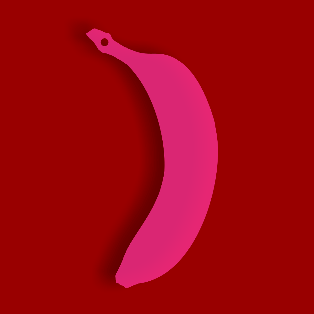 Pinke Banane