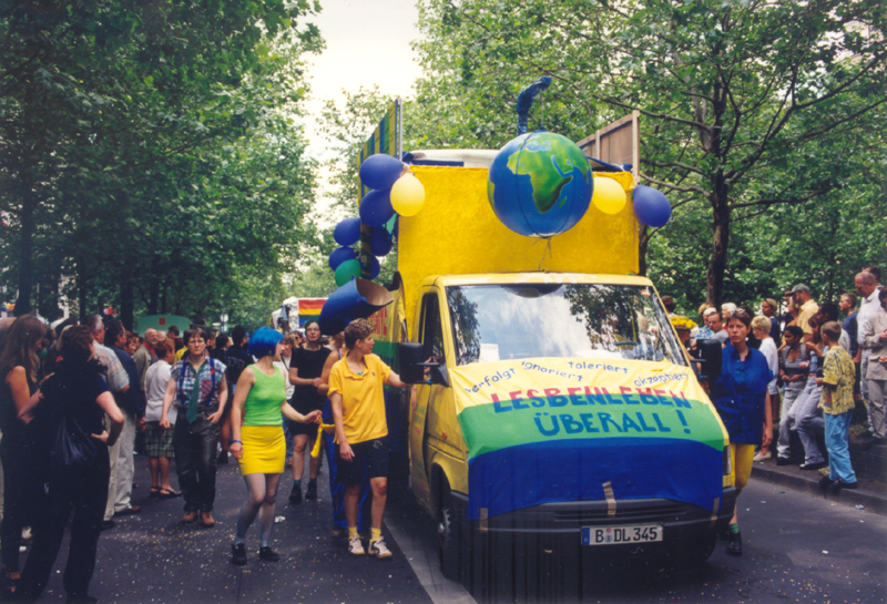 Bild von der CSD-Parade 1999