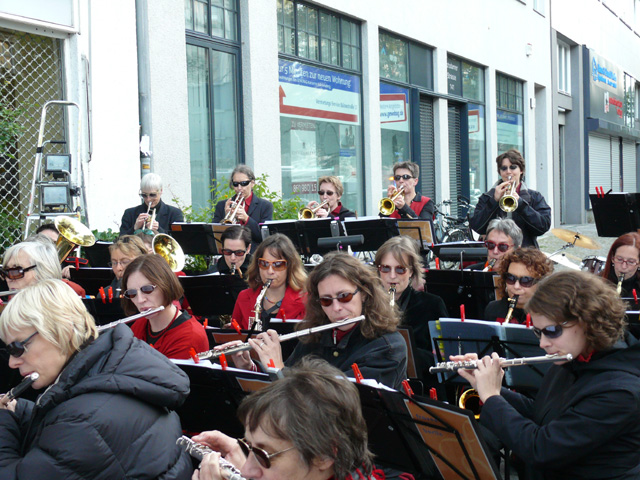 Bild mit einem Orchester zur Magistrale 2007  in der Potsdamer Straße