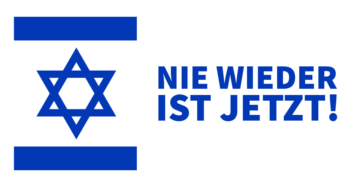 Eine Grafik mit Israel Flagge 
